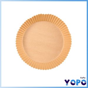 YP 50 PCS Air Fryer Paper Liner Disposable Air Fryer Sheet Oil-proof Parchment Paper Non-Stick