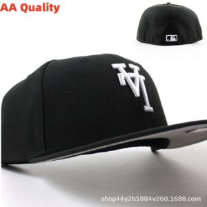 Europe and America LA Dodgers Baseball Hat Sunshade Embroidery NY Flat Brim Hat SOX Enclosed Large Head Circumference