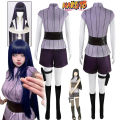 Anime Naruto Hinata hyuga Trang Phục Cosplay shippūden hyuga Màu Tím Quần toàn bộ Đen xanh dương cosplay hyūga Hinata 100cm tóc dài thẳng. 