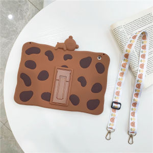 Máy Tính Bảng Cho Huawei MatePad Pro 10.8 "10.4" T 10S 10.1 "T10 9.7" 11 "2021 MediaPad M6 10.8" 8.4 "M5 Lite 8.0" 10.1 "T5 10 10.1" An Toàn Hoạt Hình Dễ Thương ốp Đứng Chống Sốc Silicon