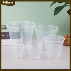 [Hillarys] Round Planter Pot Orchid Nursery Container Planter Container Transparent Orchid Container Round Starting Pots