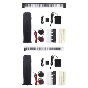 Multifunctional Electronic Piano Keyboard Folding Piano Keyboard 88 Key Electronic Piano Keyboard for Beginners