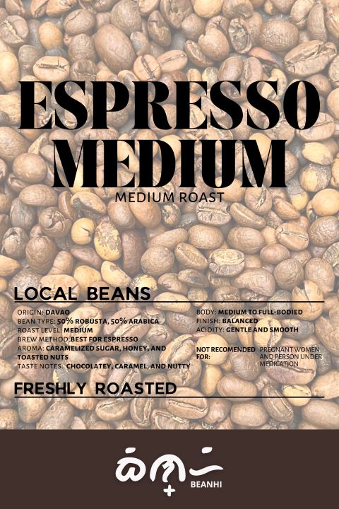 Espresso Medium Roast (1kg) Beanhi Coffee House | Lazada PH