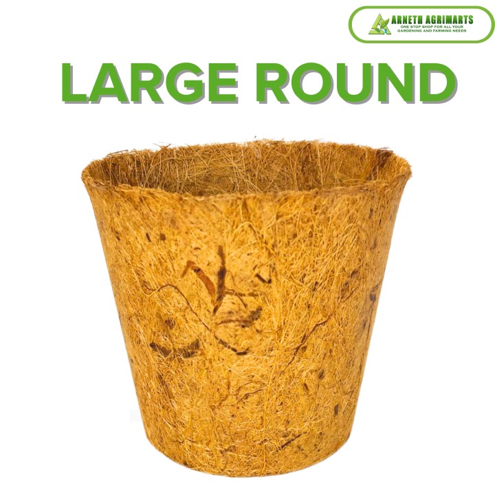 Large Coco Pot LARGE ROUND COCO POTS / PLANT POTS / POTS FOR PLANTS (4.5 INCH) | Lazada PH