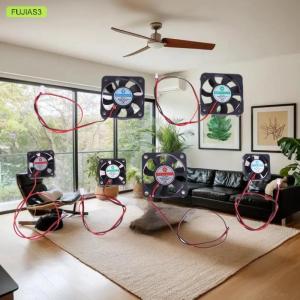 FUJIAS3 For Heatsink Cooler Radiator J-Head Hotend 3D Pinter Parts For 3010 4010 5010 Fan 12V 5V 24V 2Pin DC Cooler Micro Cooling Fans