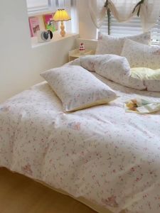 Mr. Jue A Cotton-like Single Duvet Cover 100 100% Cotton Quilt Cover 150x200x230 Single Bed Quilt 1.5 Rice Quilt LZD