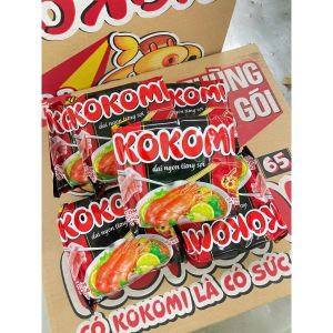 Mì Gói KOKOMI Tôm Chua Cay - Thùng 33 Gói