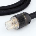 【Stock in SG】HiFi Power Cord Hi-End Braided Sleeve Amplifier Power Cable - 10AWG - OD 17MM - Shielding Audiophile High Fidelity AC Power Wire Audio Power Cable UK US EU Custom Plug. 