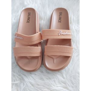 Sandal Selop Jelly 840-1 Impor Jovanka 2 Ban Untuk Cewek Dewasa Termurah - muthya.shoes