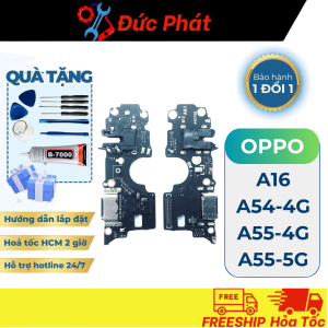 Cụm sạc THAY THẾ OPPO A16/ A54 -4G/ A55 -4G/ A55 -5G (Tặng kèm keo dán và bộ sửa)
