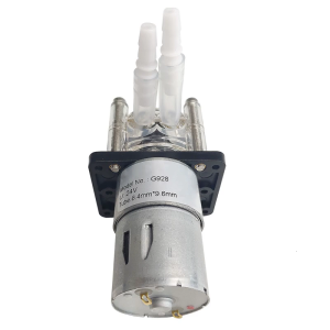 Aquarium Drip Metering Pump 24V Industrial Peristaltic Metering Pump 500ml/min Vacuum Miniature Dosing Pump Enduring