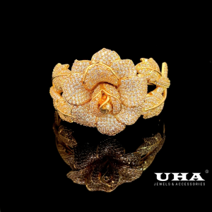 V178 Vòng tay nữ thiết kế sang trọng đính đá cz cao cấp UHA