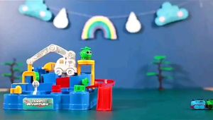 Adventure Car Race Rail Track Toy City Rescue Educational Puzzle Playsets Kids Boy Mainan Kereta Pengembaraan