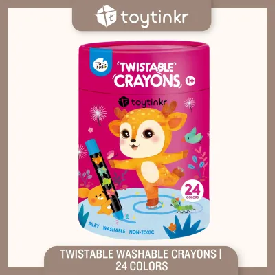 Jar Melo Silky Washable Crayons by Toytinkr