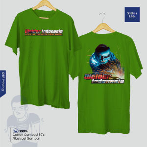 SICLUS LAB - Kaos Welder Indoensia Punya Cerita Tukang Las Seniman Api Bisa Custom