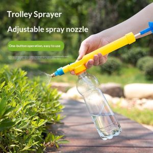 Handheld Reusable Pressure Sprayer for Gardening and Household Use with Adjustable Nozzle