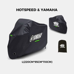 HOTSPEED Motorcycle Cover Waterproof and Sunproof for Yamaha/MIO i125/Tmx125  Universal Cover Motorcycle Waterproof With Box
