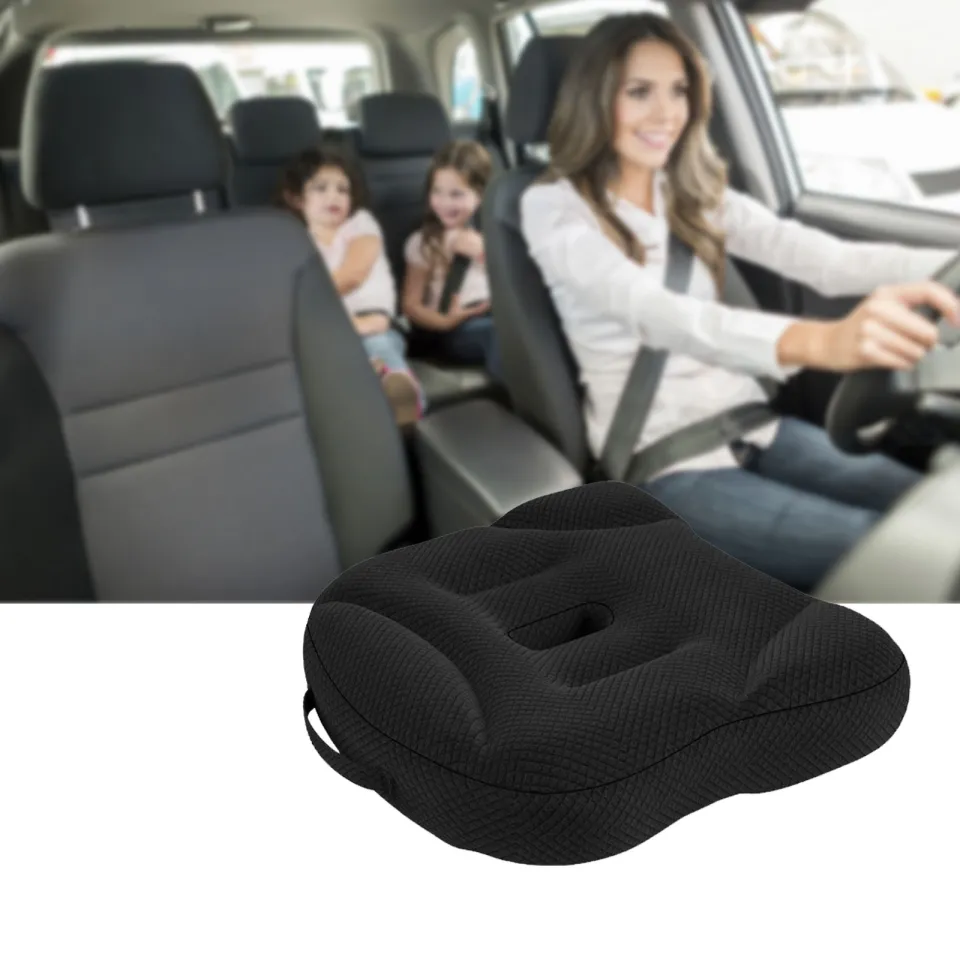 Driver seat booster clearance cushion