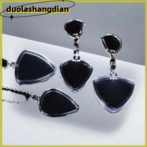 [Duola] กล่องเก็บกีตาร์เก็บเก็บกีต้าร์กระเป๋าพวงกุญแจแบบใสกระเป๋าหยิบรูปหัวใจเคสขนาดอุปกรณ์ดนตรี