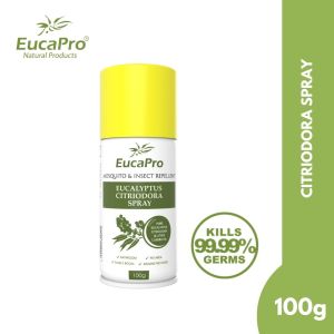 Eucapro Citriodora Spray - Pure Australian Formula for Mosquito Repellent & Antibacterial 100gm
