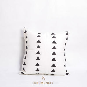 Sarung Bantal Linen Motif Etnik Aesthetic Bohemian Scandinavian/Cushion Cover Mudcloth Import 45