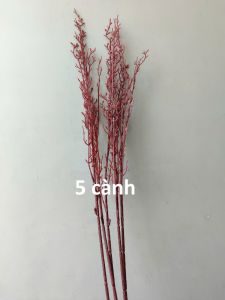 Sét 10 Cành nhựa dài 1m dùng để gắn hoa mai hoa đào Tết