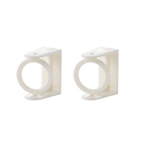 Two pieces/set No Punching Required Multi-purpose Adjustable Curtain Rod & Hook Extendable Loaded Curtain Stick for Window/Bathroom/Wardrobe