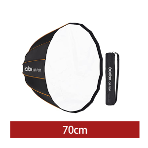 Godox QR-P70นุ่มลึกแบบพาราโบลา QR-P120 120ซม. QR-P90 70ซม. สำหรับติดตั้งแฟลชสตูดิโอ