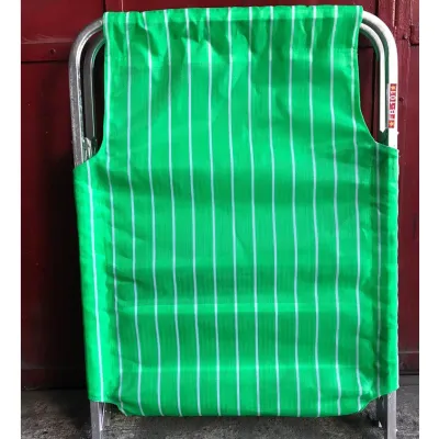 Folding Bed Nylon Stripe Design FB-101 Extra single