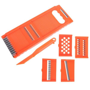 Multi Fungsi Parutan Kentang Wortel Sayur 5 IN 1 Pisau Parutan