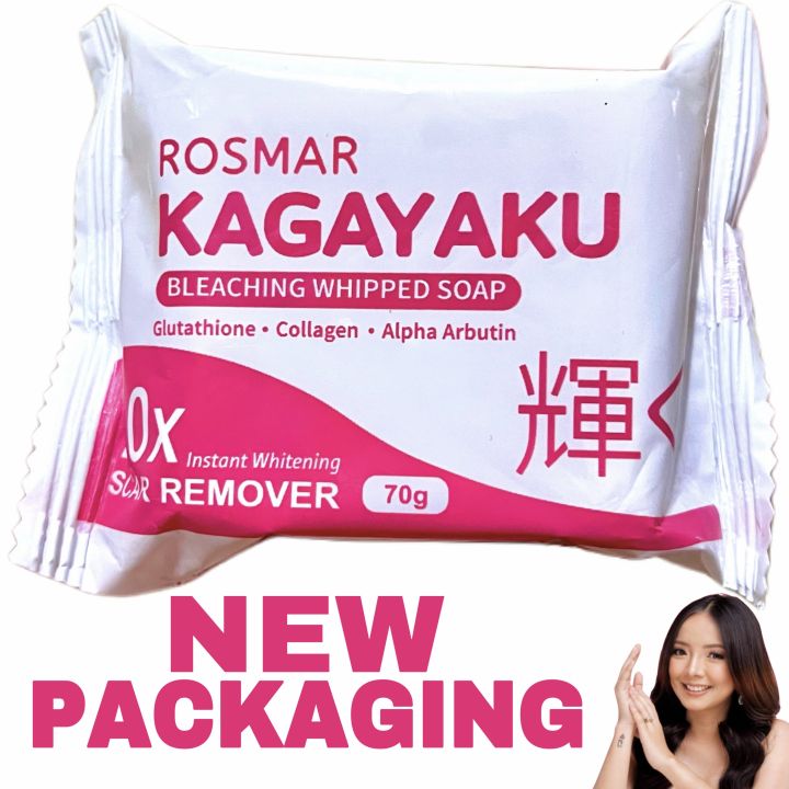 Orig Rosmar Kagayaku Bleaching Whipped 10x Scar Remover Whitening 1 Bar