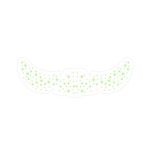 DJDK Star Heart Face Temporary Tattoo DIY Sparkle Face Tattoo Sticker Disposable Long Lasting Luminous Freckle Tattoo Wedding Nightclub