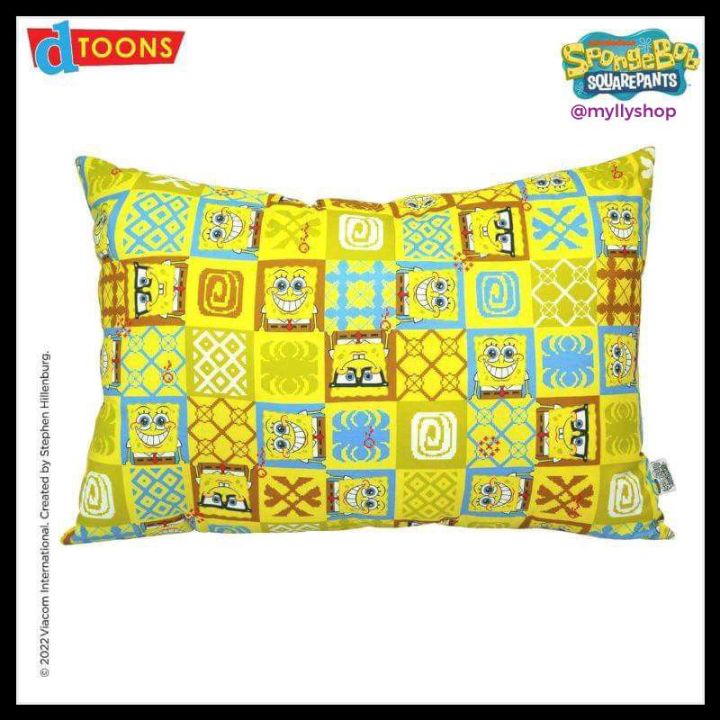DAKKI SPONGEBOB CHESS KING PILLOW 20"x 30" Lazada PH