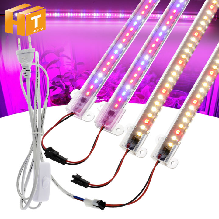 220V LED Grow Light สำหรับพืช Sunlike Full Spectrum Phyto โคมไฟ75LEDs ...