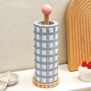 ห้องครัว กระดาษ ม้วน ผ้าขี้ริ้วแบบใช้แล้วทิ้ง กระดาษในครัว ที่วางกระดาษม้วนกระดาษ ชั้นวางพลาสติกแร็ค