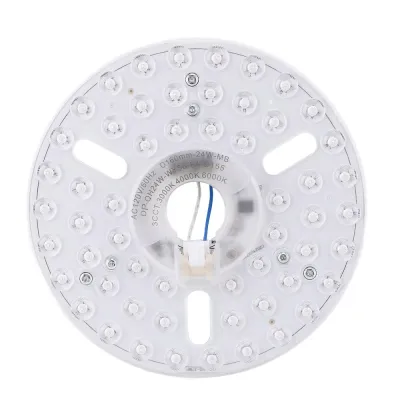 LAZALAI 6.3 Inch LED Ceiling Fan Light Kit Dimmable 24W Ceiling Fan Light Replacement Panel Bright 3CCT Ceiling Fan Light Replacement Board Universal Ceiling Fan