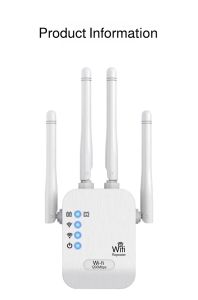 Bedroom Signal Booster Wireless Extender Through Wall Repeater Wifi Signal Amplifier WiFi Signal Booster Wireless Extender