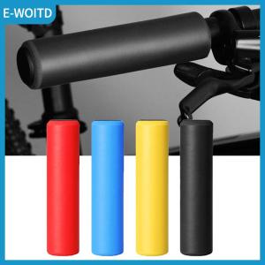 【E-WOITD】 1Pair Silicone Cycling Bicycle Grips Outdoor MTB Mountain Bike Handlebar Grips Cover Anti-slip Strong Support Grips Bike Part