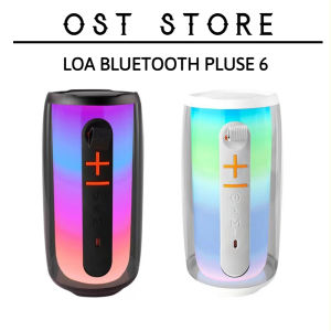 Loa Bluetooth PLUSE 6 Âm Thanh Công Suất Lớn Đèn Led RGB Theo Nhạc. Loa Pluse 6 Bass Sôi Động Pin Dung Lượng Cao