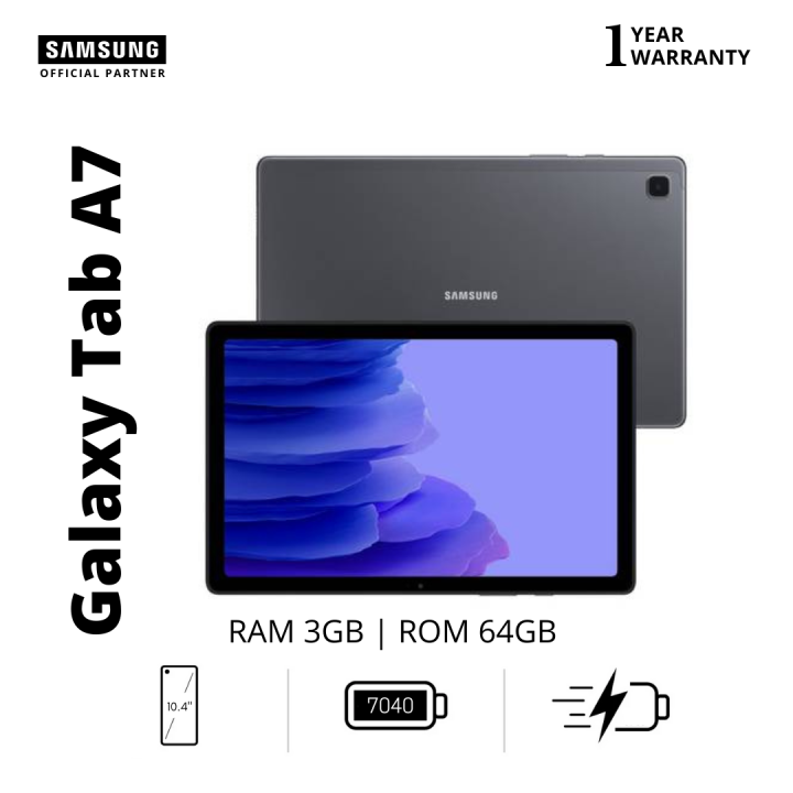 Samsung Galaxy Tab A7 (3GB - 64GB ROM) 10.4 inch Display, Single Camera  Tablet | Lazada PH