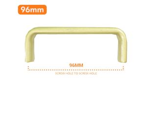 1196 Helmet Color Plastic Pull Handle For Cabinet And Drawer