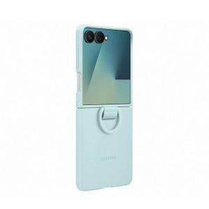 Original Samsung Galaxy Z Flip7 Silicone Ring Case EF-PF766 Built-In Ring Silicone Cover for Galaxy Z Flip7