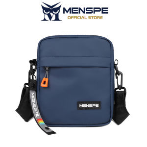 MENSPE กระเป๋าสะพายข้างผ้ากระเป๋าสะพายด้านหลังกระเป๋าผู้ชายแฟชั่นกันน้ำน้ำหนักเบากระเป๋าถนนกีฬากระเป๋าลำลองผู้หญิงจุของได้เยอะ