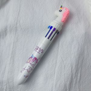 【Ready Stock】Multifunction 10in1 Ballpoint Pen Creative Writing Colorful Multi Ball Point Pens For Office & School Stationery