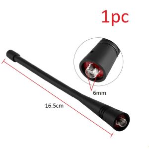 [HCM] Ăng ten UHF 400-470MHZ (ĐEN / 16.5cm)cho máy bộ đàm Kenwood TK3107 TK3100