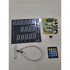 Set CPU Pom Mini AC Display 7 Segmen Warna Merah & Hijau Terang Keypad Custom