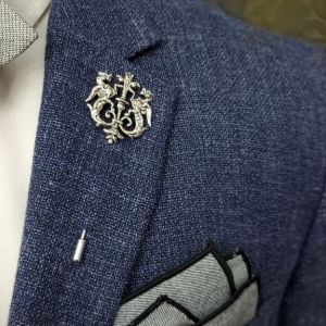 Ghim cài áo vest nam QT864
