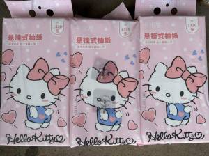 WE 3036 = KT猫悬挂式抽纸 KT cat hanging tissue paper Ready stock in Malaysia