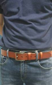 เข็มขัดหนังแท้ สีสวย 4 ตัว - ผู้ชาย-ผู้หญิงใส่ได้