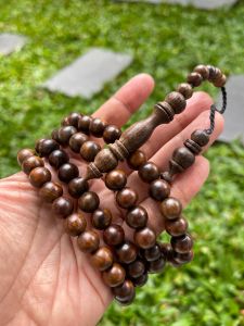 Tasbih Muslim Kayu Gaharu Kalimantan 8 mm